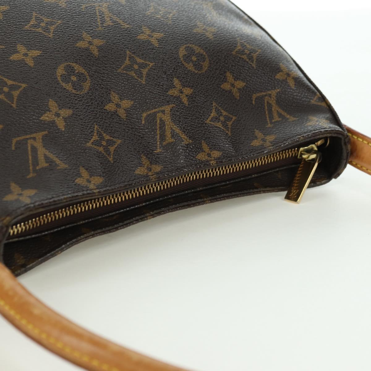 LOUIS VUITTON Monogram Looping MM Shoulder Bag M51146 LV Auth am11249A