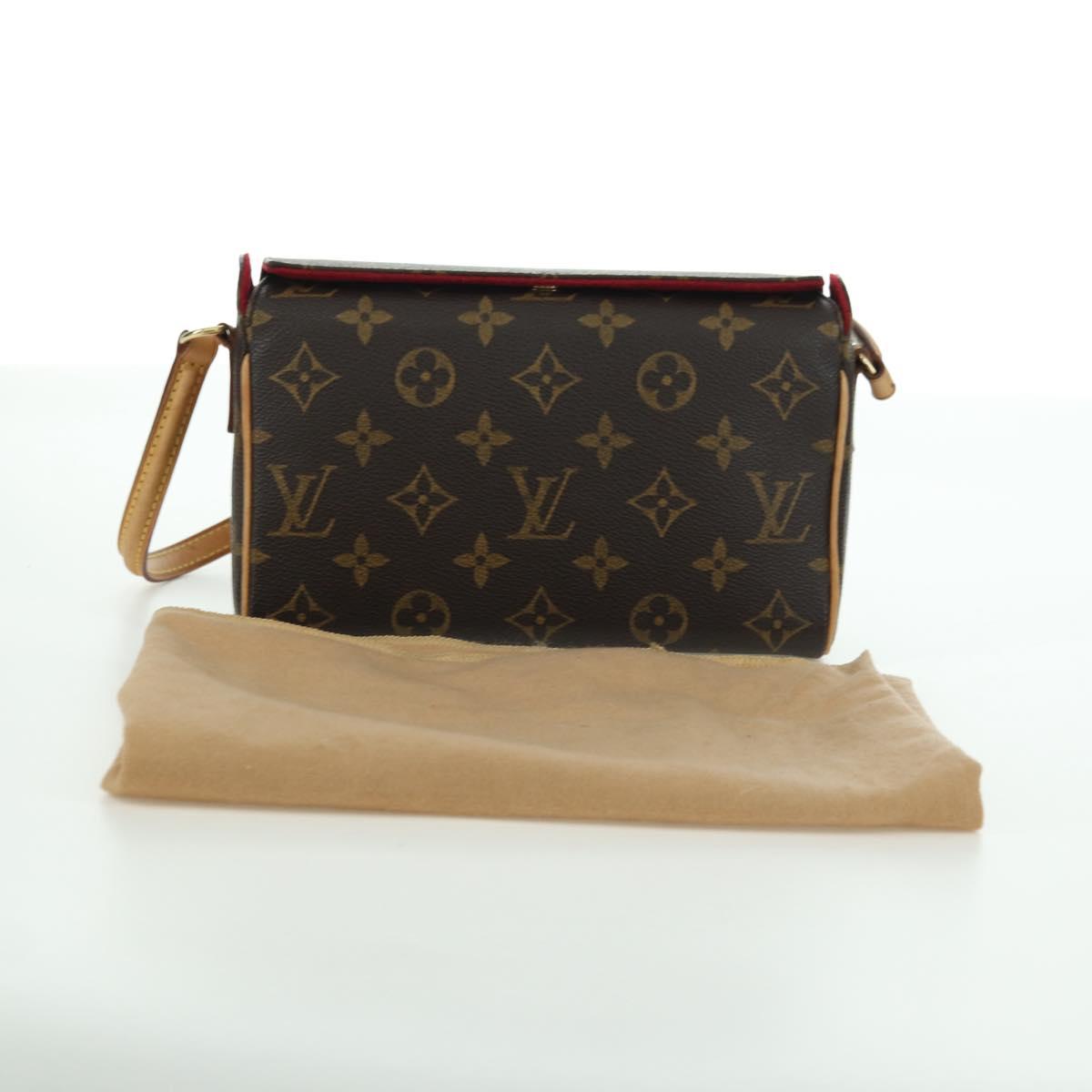 LOUIS VUITTON Monogram Recital Hand Bag M51900 LV Auth am11289A