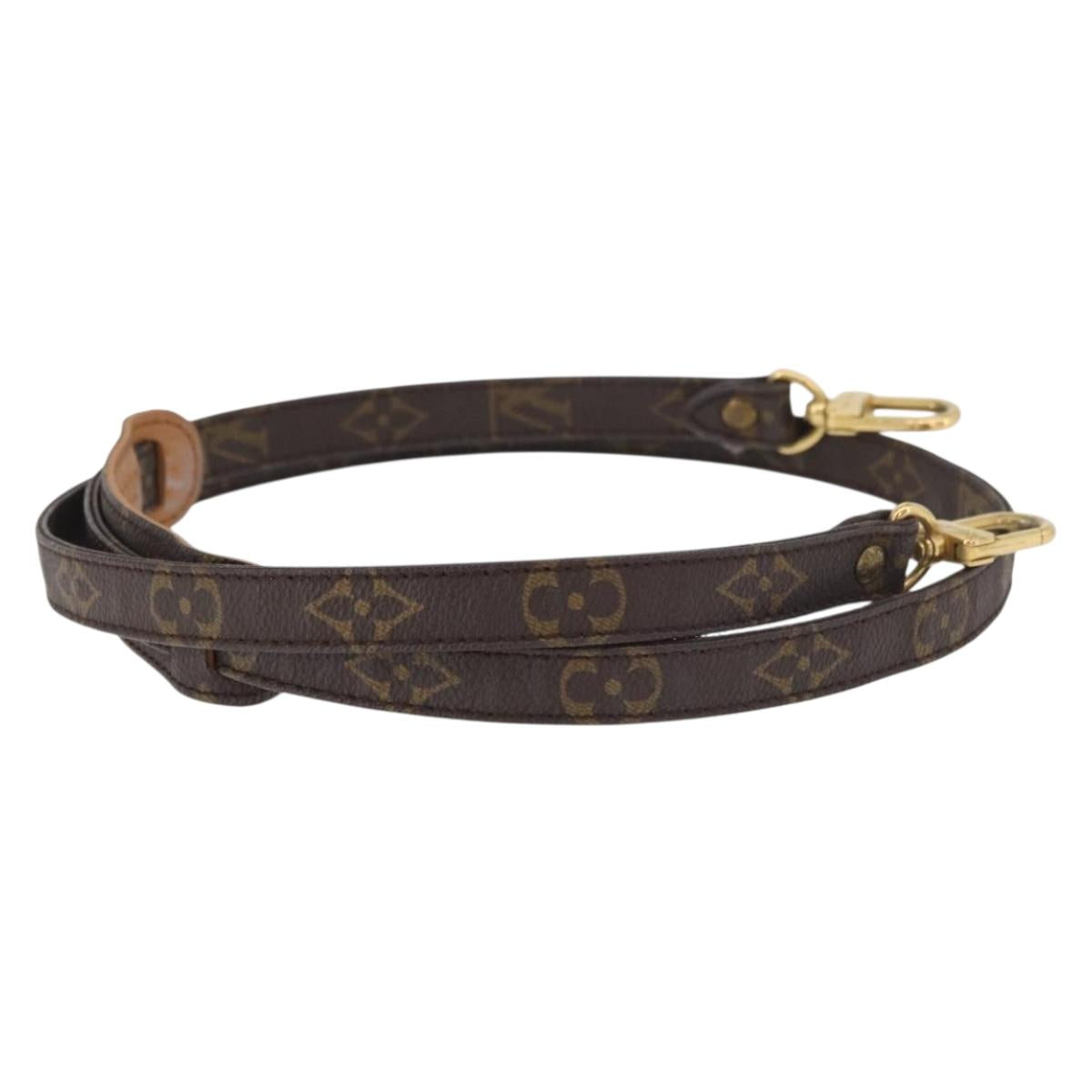 LOUIS VUITTON Monogram Shoulder Strap 42.9"" LV Auth am11328
