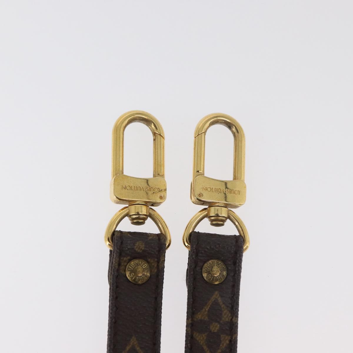 LOUIS VUITTON Monogram Shoulder Strap 42.9"" LV Auth am11328