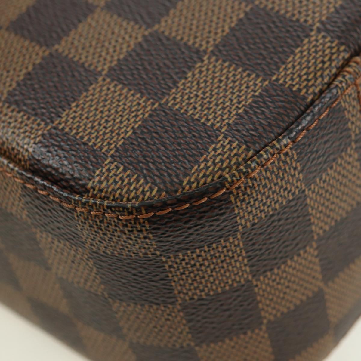 LOUIS VUITTON Damier Ebene Spontini Hand Bag SPO 2way M47500 LV Auth am11377SAV
