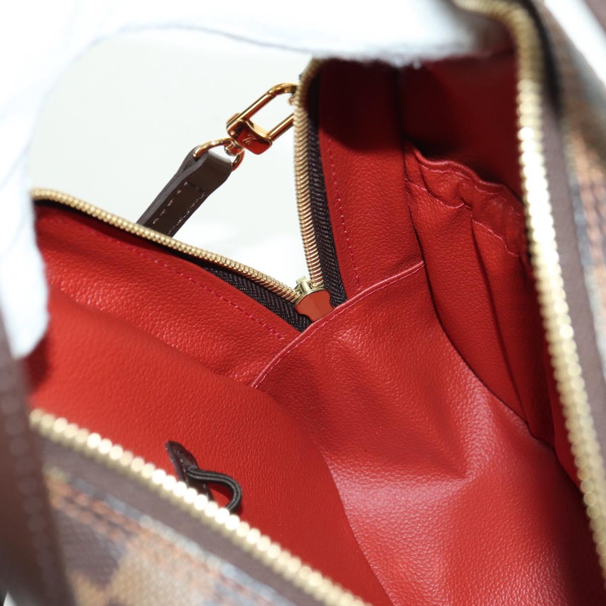 LOUIS VUITTON Damier Ebene Spontini Hand Bag SPO 2way M47500 LV Auth am11377SAV