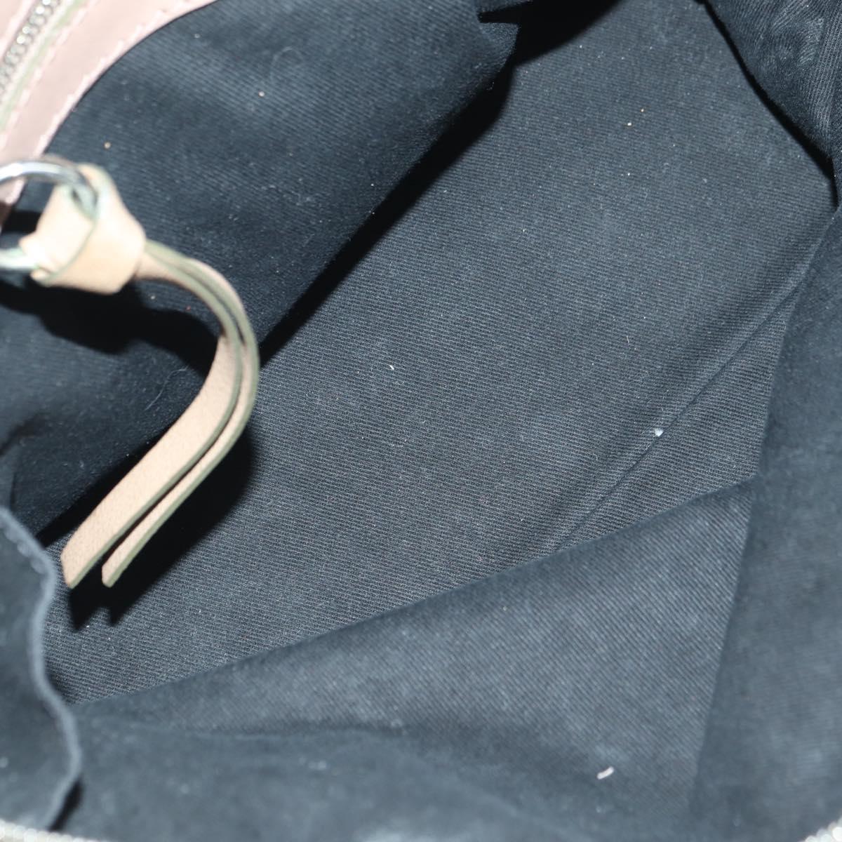 Chloe Kerala Hand Bag Leather Brown Gold Auth am11396A