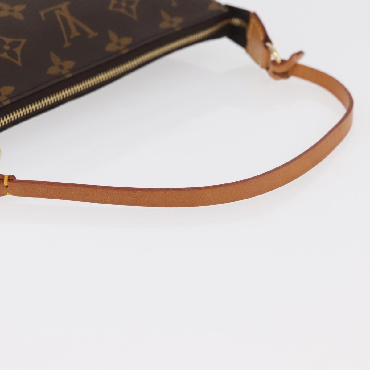 LOUIS VUITTON Monogram Pochette Accessoires Pouch M51980 LV Auth am11402V