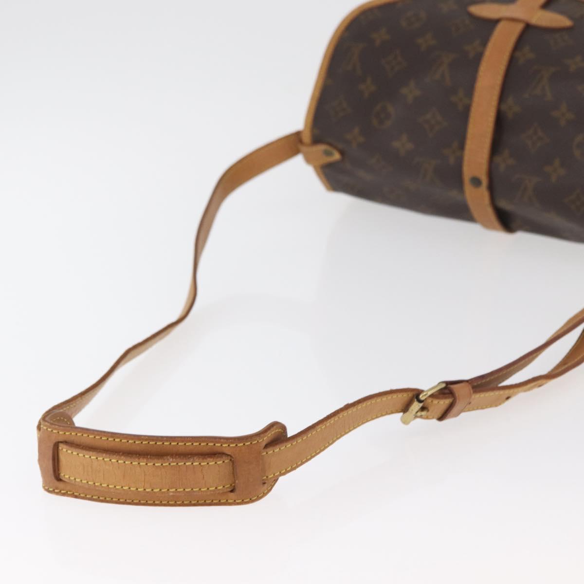 LOUIS VUITTON Monogram Saumur 30 Shoulder Bag M42256 LV Auth am11407A