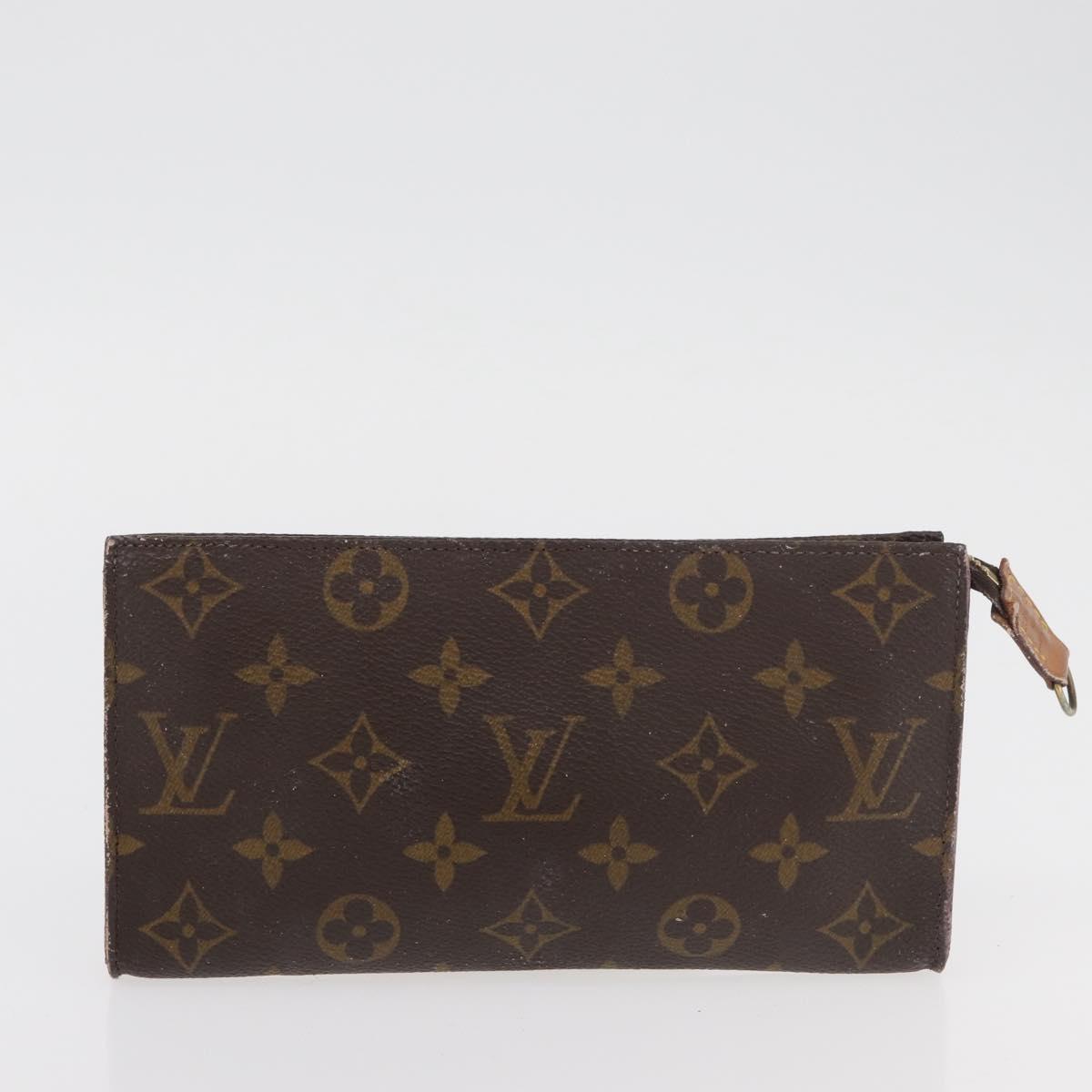 LOUIS VUITTON Monogram Bucket GM Shoulder Bag M42236 LV Auth am11411