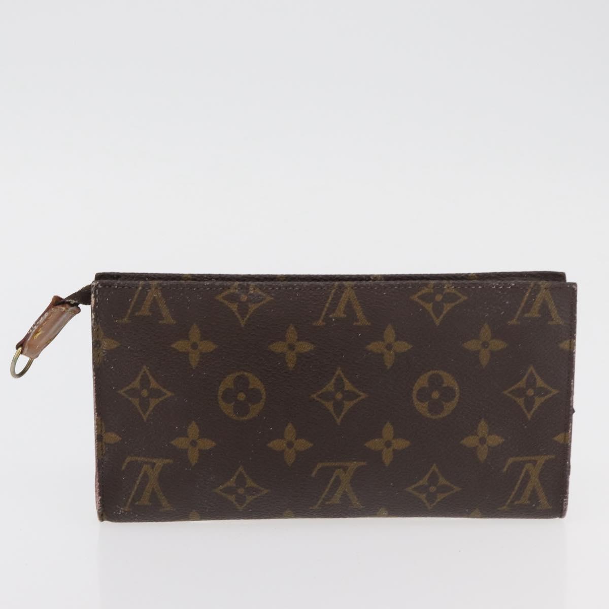 LOUIS VUITTON Monogram Bucket GM Shoulder Bag M42236 LV Auth am11411