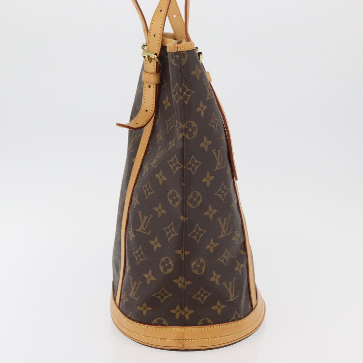 LOUIS VUITTON Monogram Bucket GM Shoulder Bag M42236 LV Auth am11411