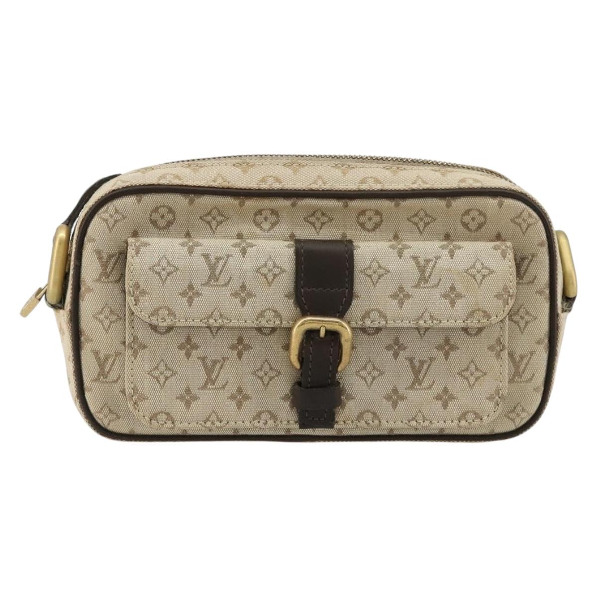 LOUIS VUITTON Monogram Mini Juliet MM Shoulder Bag Khaki M92218 LV Auth am11429