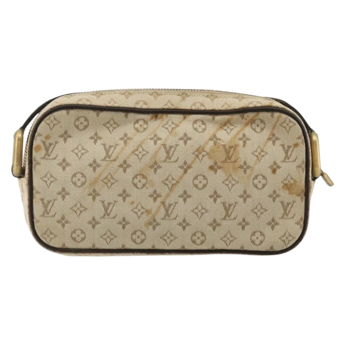 LOUIS VUITTON Monogram Mini Juliet MM Shoulder Bag Khaki M92218 LV Auth am11429