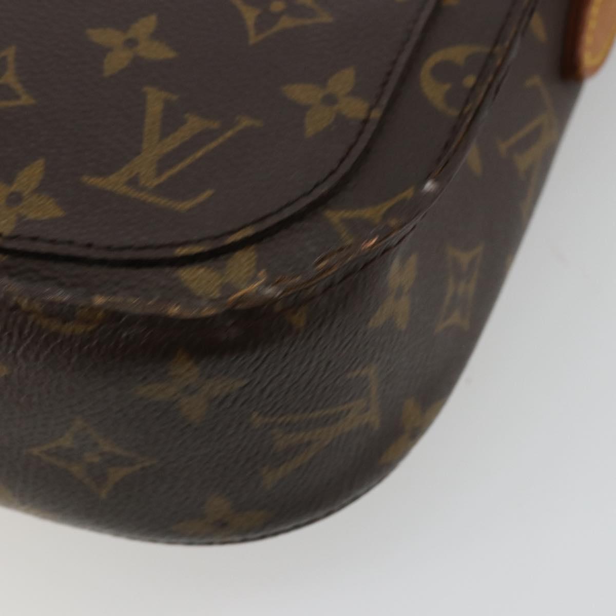 LOUIS VUITTON Monogram Saint Cloud GM Shoulder Bag M51242 LV Auth am11439