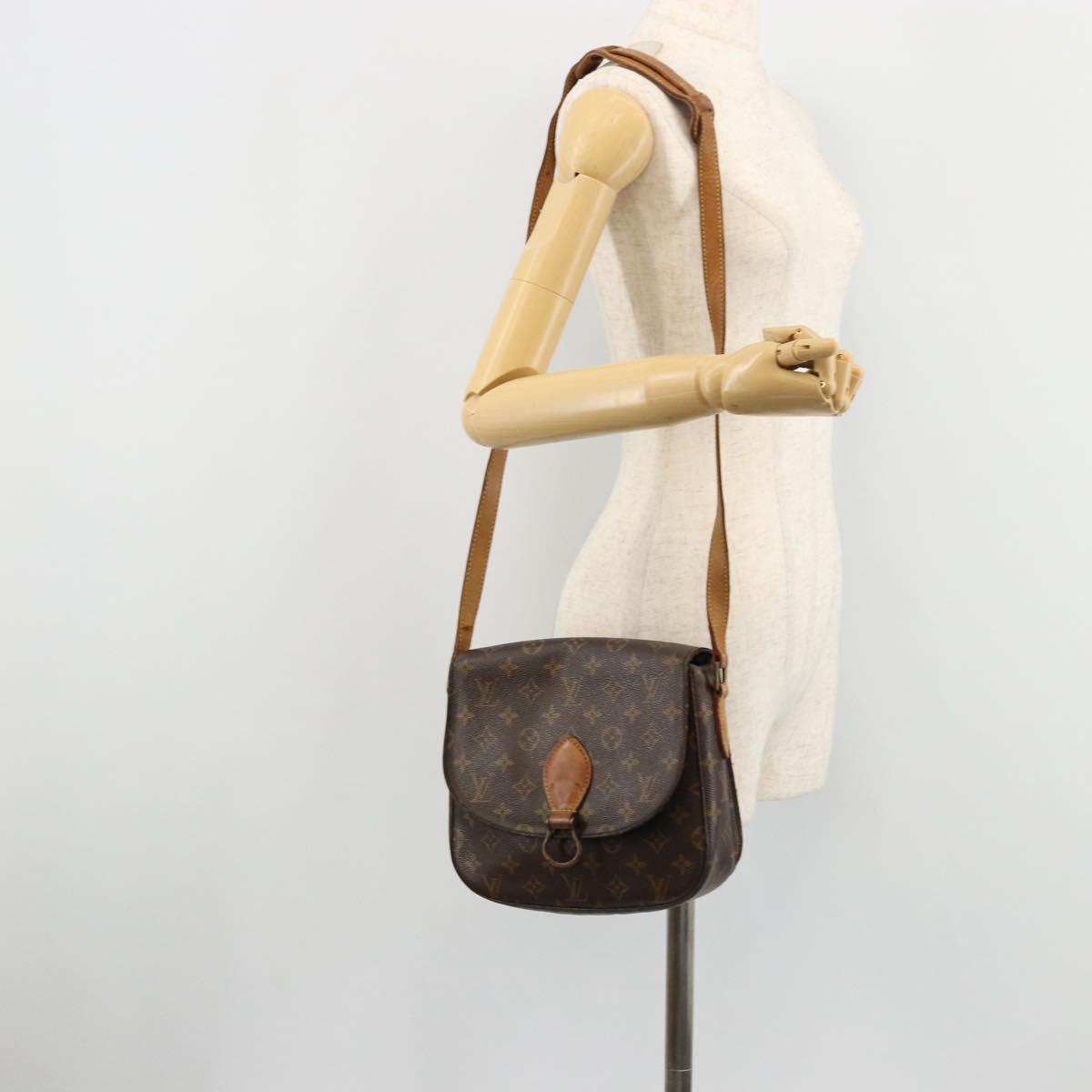 LOUIS VUITTON Monogram Saint Cloud GM Shoulder Bag M51242 LV Auth am11439