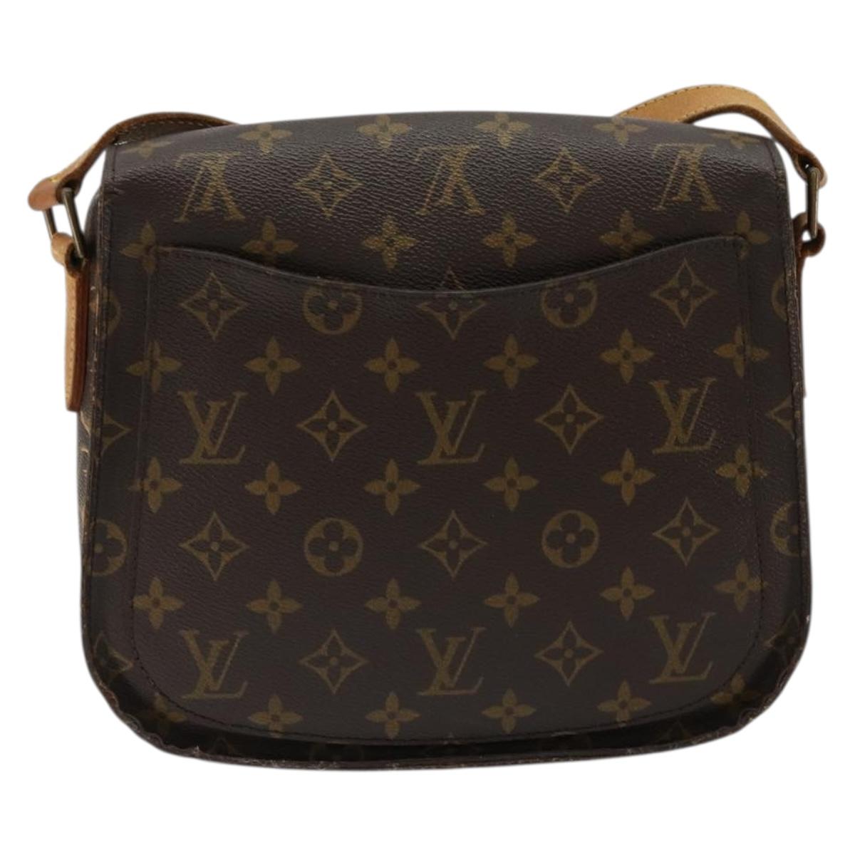 LOUIS VUITTON Monogram Saint Cloud GM Shoulder Bag M51242 LV Auth am11439