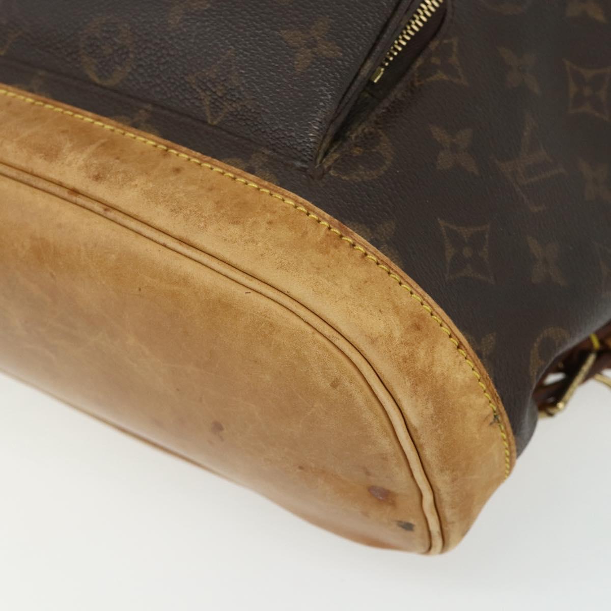 LOUIS VUITTON Monogram Montsouris MM Backpack M51136 LV Auth am11442