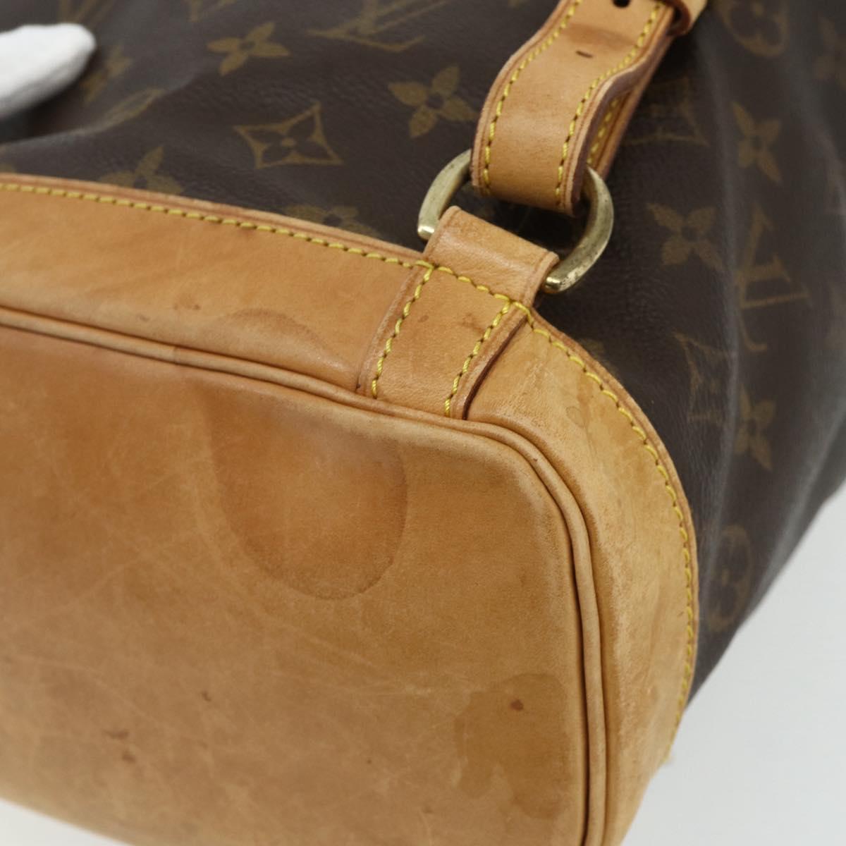 LOUIS VUITTON Monogram Montsouris MM Backpack M51136 LV Auth am11442