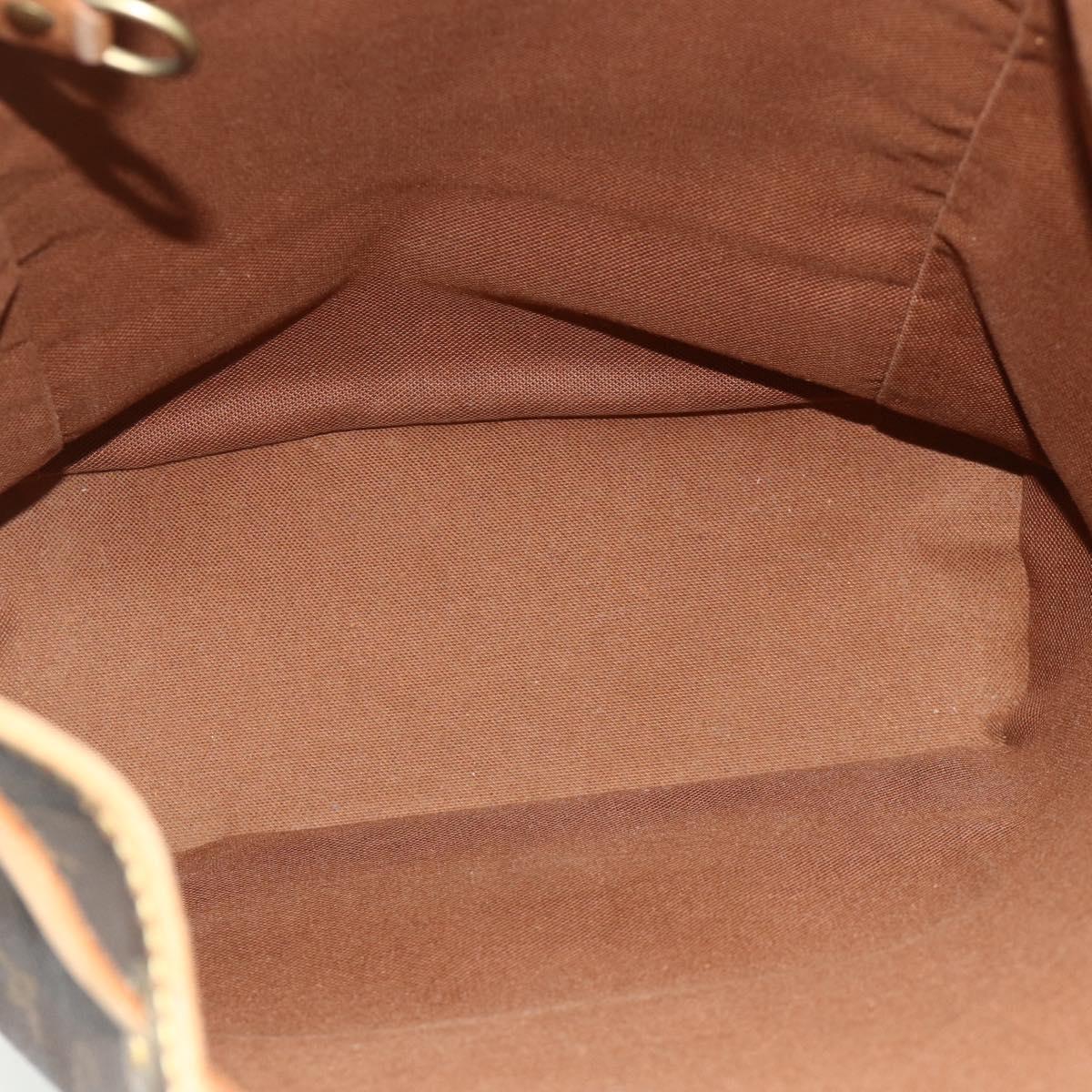 LOUIS VUITTON Monogram Montsouris MM Backpack M51136 LV Auth am11442