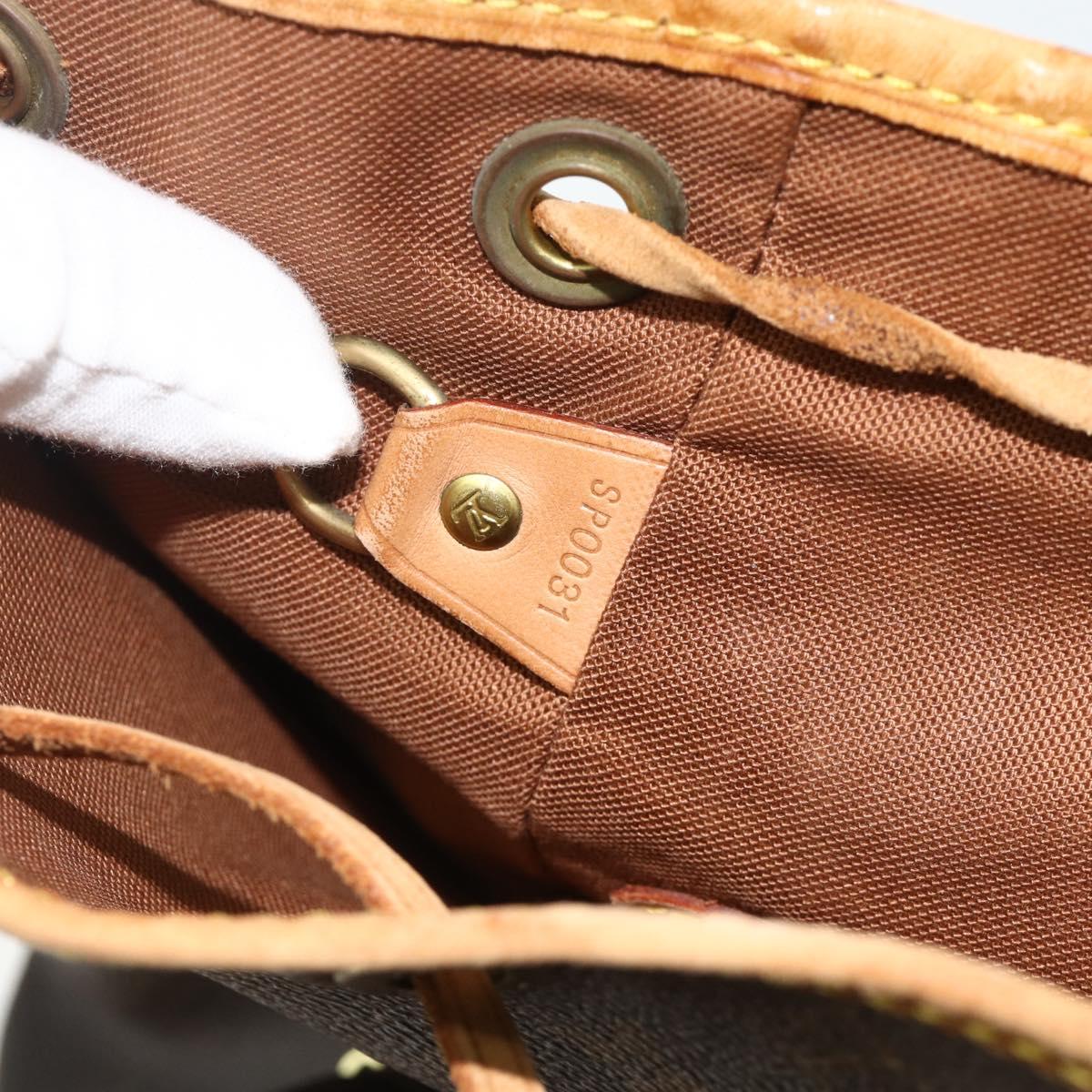 LOUIS VUITTON Monogram Montsouris MM Backpack M51136 LV Auth am11442