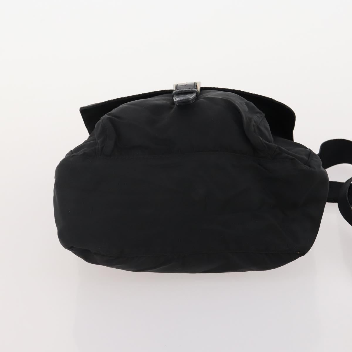 PRADA Shoulder Bag Nylon 3 Set Black Beige Auth am11451