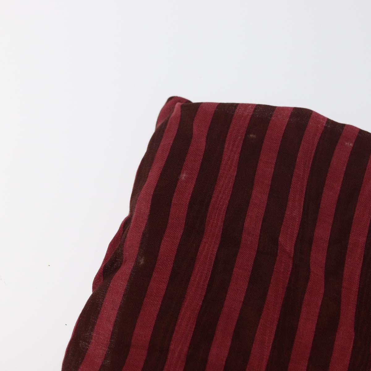 FENDI Handkerchief Cotton 2 Pieces set Red Blue Auth am11455A