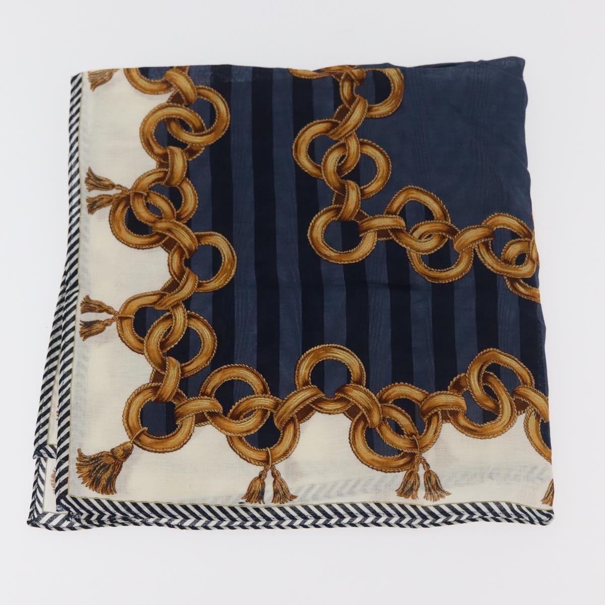 FENDI Handkerchief Cotton 2 Pieces set Red Blue Auth am11455A