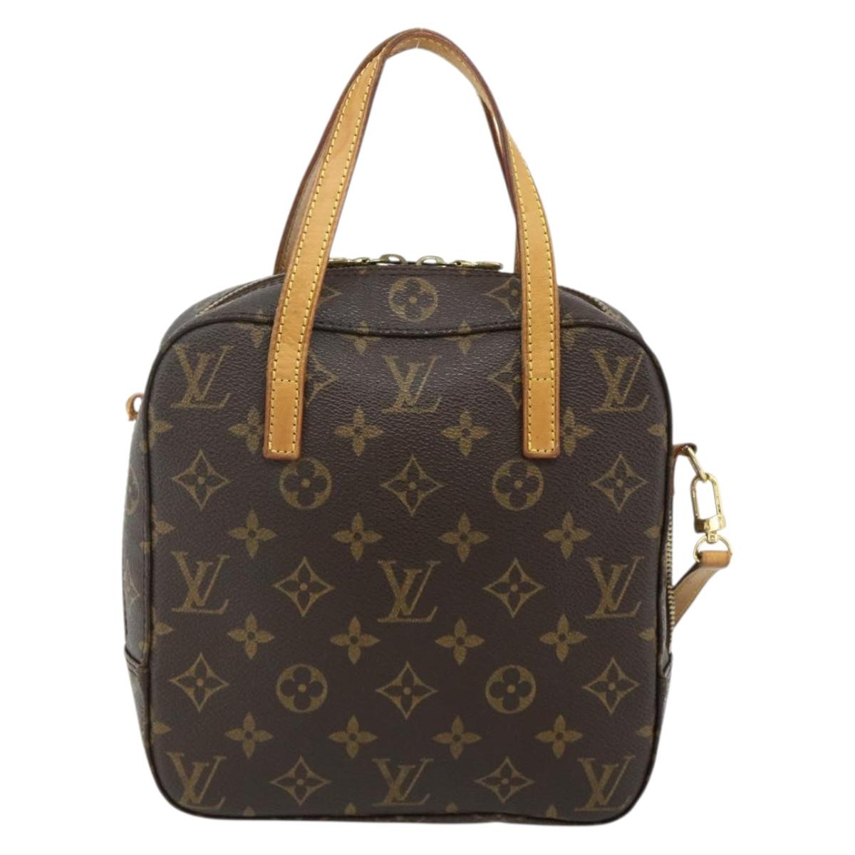 LOUIS VUITTON Monogram Spontini Hand Bag M47500 LV Auth am11467