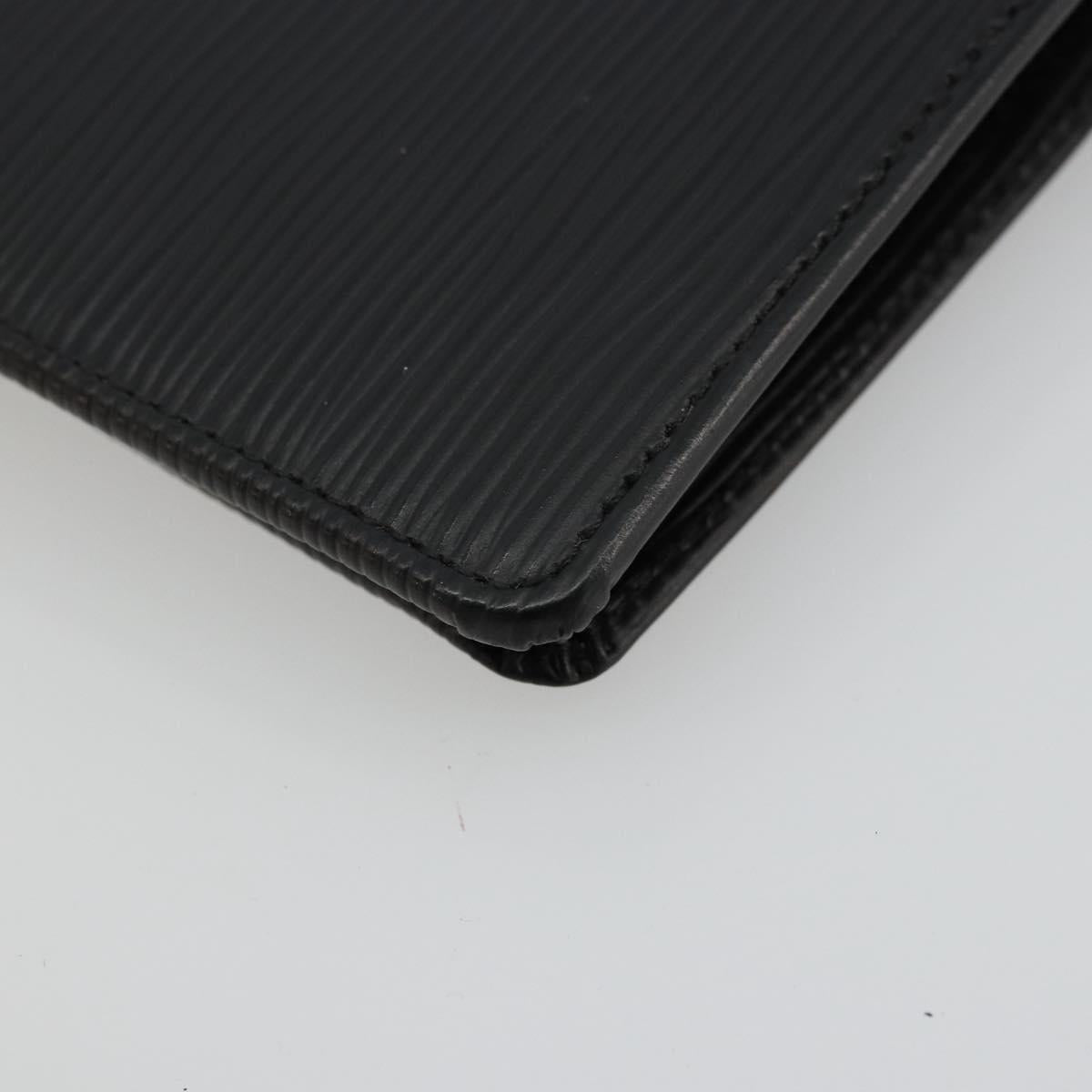 LOUIS VUITTON Epi Portefeuille Braza Long Wallet Black M60622 LV Auth am11471A