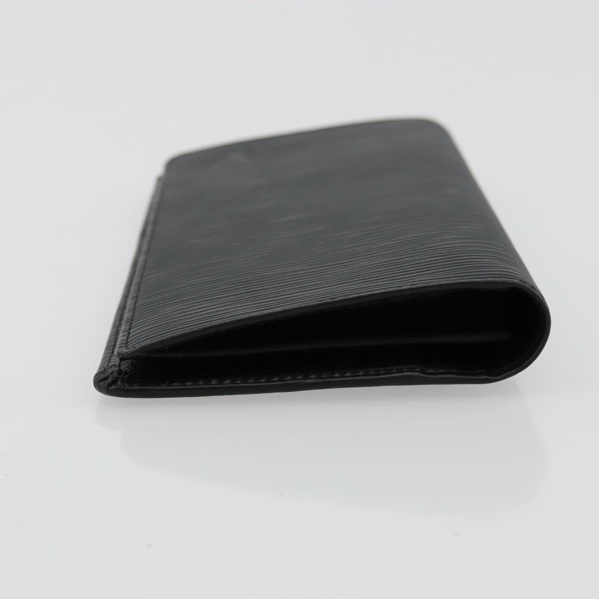 LOUIS VUITTON Epi Portefeuille Braza Long Wallet Black M60622 LV Auth am11471A