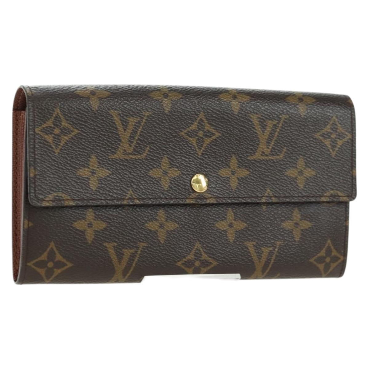 LOUIS VUITTON Monogram Pochette Porte Monnaie Credit Wallet M61725 Auth am11472V