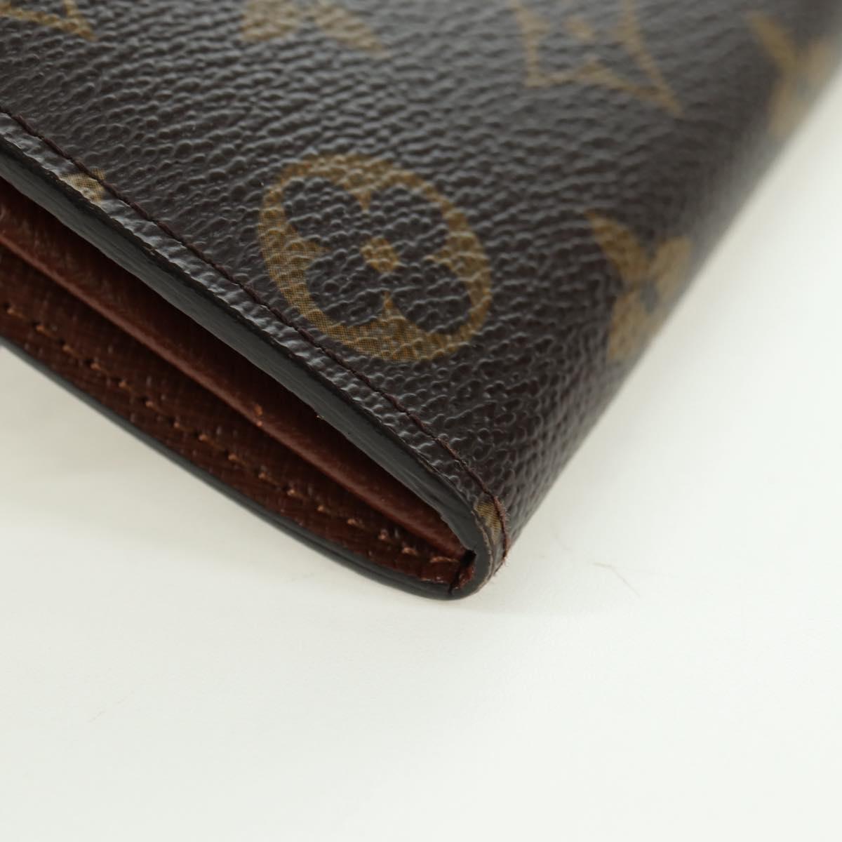 LOUIS VUITTON Monogram Pochette Porte Monnaie Credit Wallet M61725 Auth am11472V