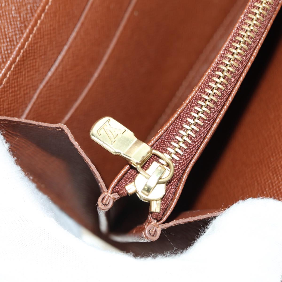 LOUIS VUITTON Monogram Pochette Porte Monnaie Credit Wallet M61725 Auth am11472V