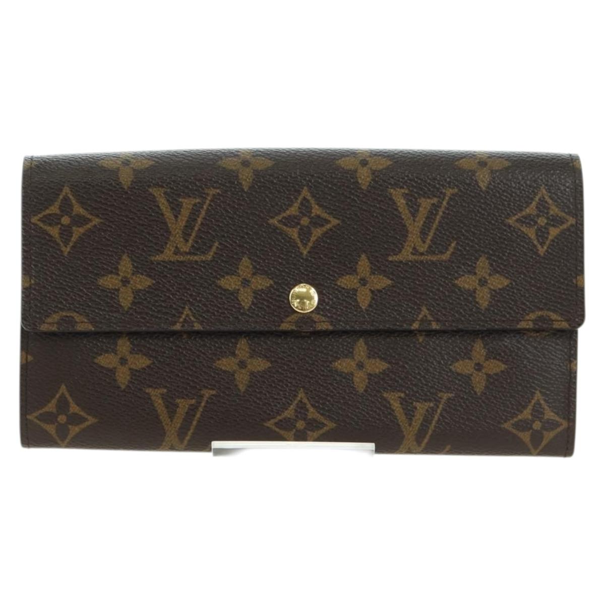 LOUIS VUITTON Monogram Pochette Porte Monnaie Credit Wallet M61725 Auth am11472V