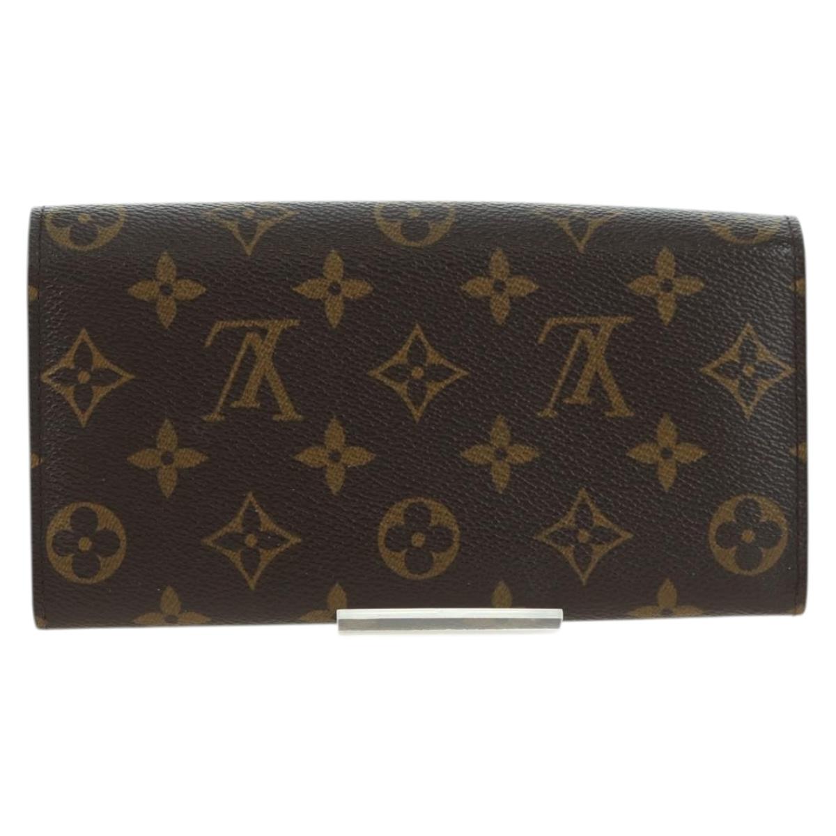 LOUIS VUITTON Monogram Pochette Porte Monnaie Credit Wallet M61725 Auth am11472V