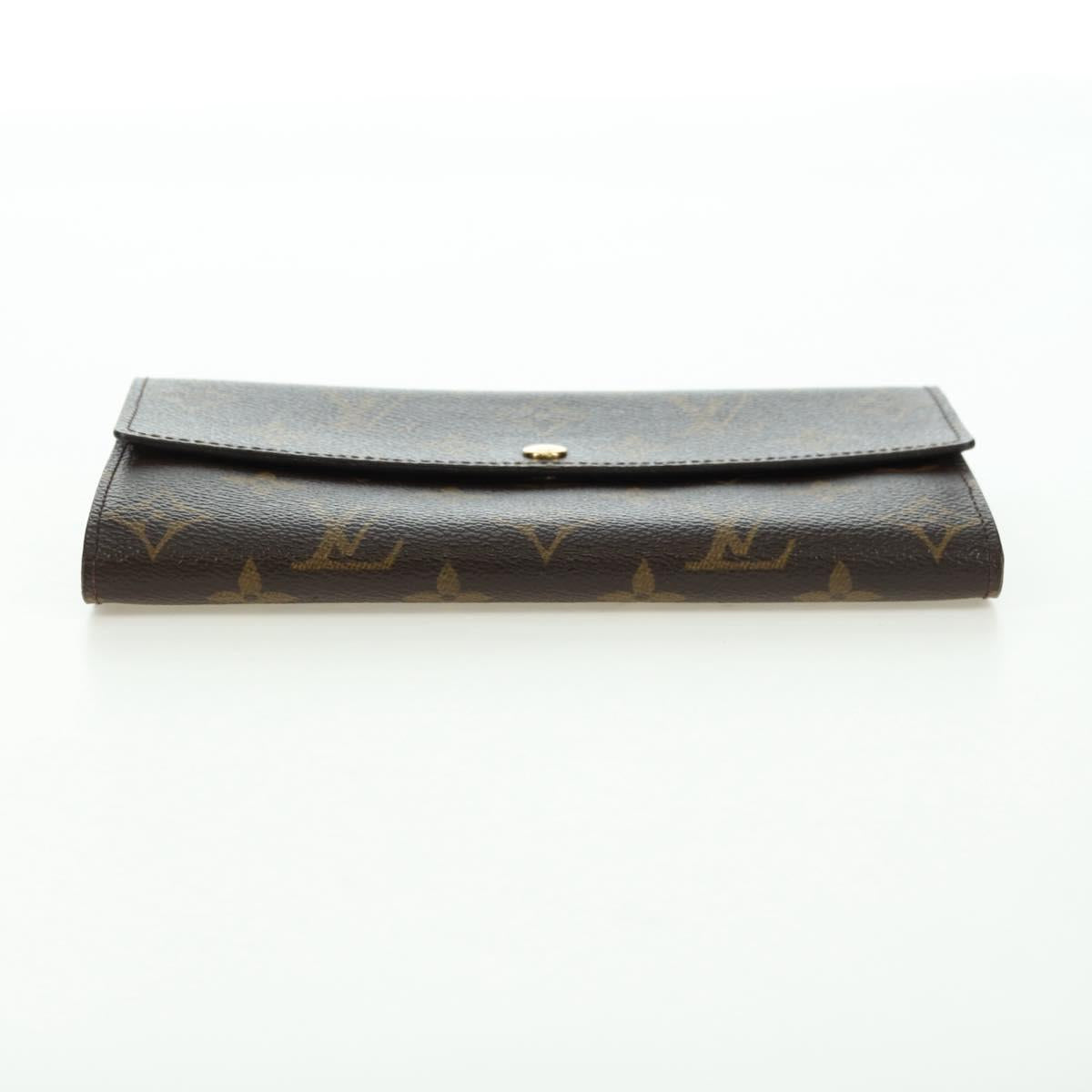 LOUIS VUITTON Monogram Pochette Porte Monnaie Credit Wallet M61725 Auth am11472V