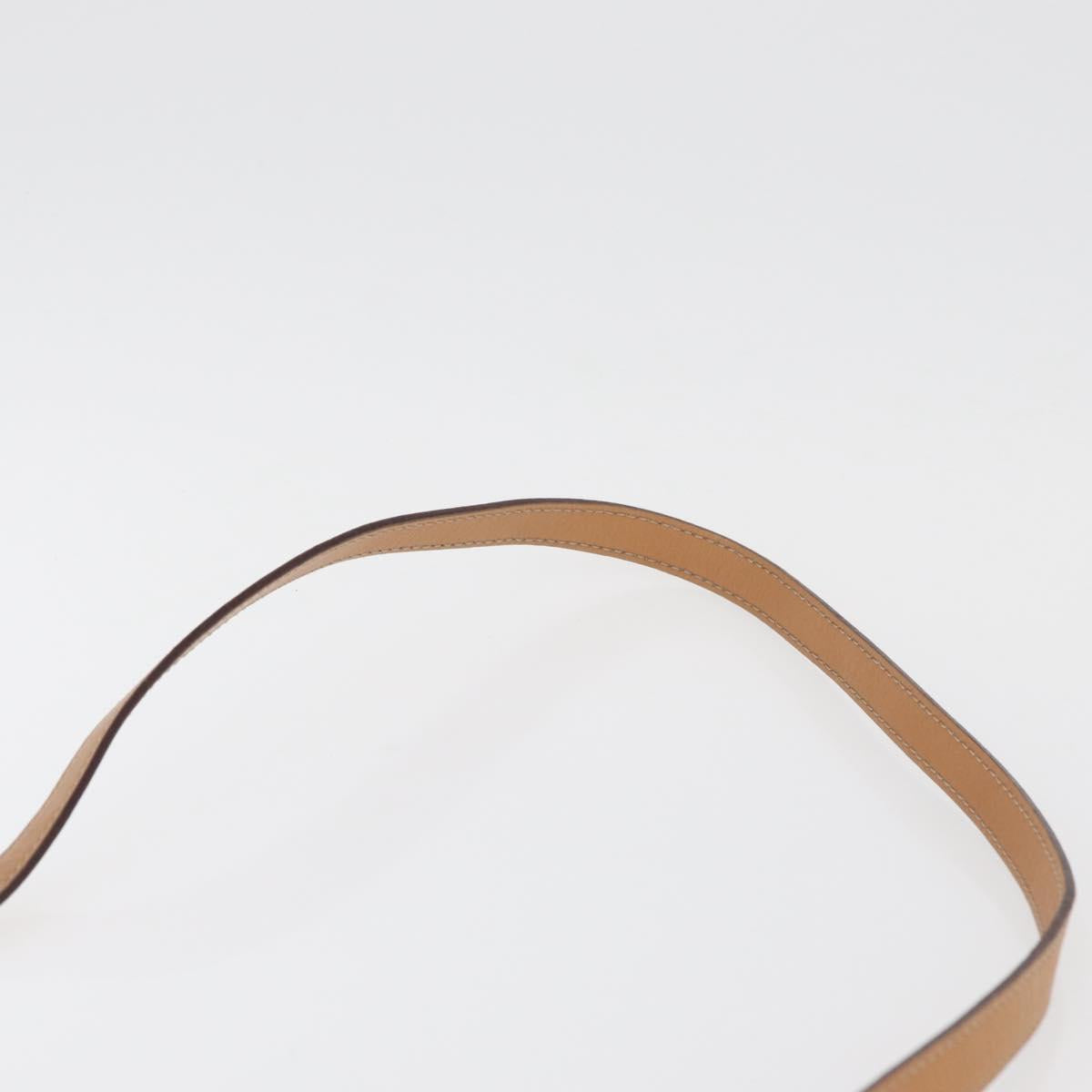 CELINE Macadam Canvas Shoulder Bag PVC Leather Brown Gold Auth am11484A