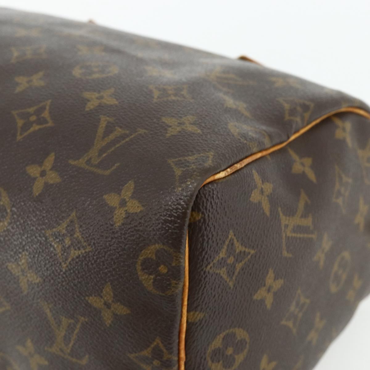 LOUIS VUITTON Monogram Speedy 25 Hand Bag M41528 LV Auth am11486
