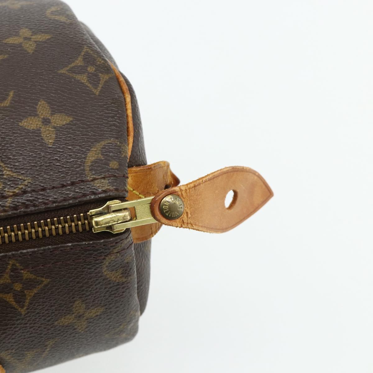 LOUIS VUITTON Monogram Speedy 25 Hand Bag M41528 LV Auth am11486
