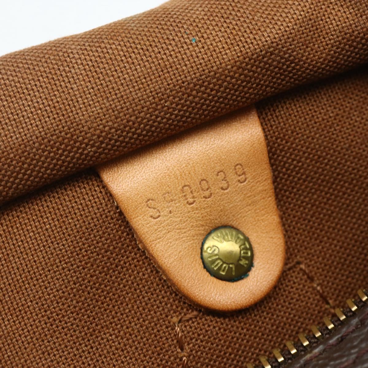 LOUIS VUITTON Monogram Speedy 25 Hand Bag M41528 LV Auth am11486