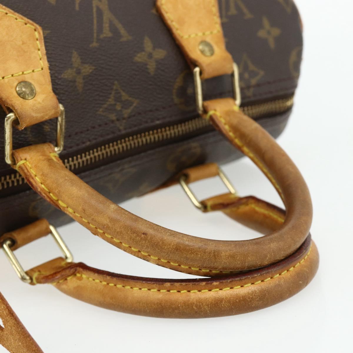 LOUIS VUITTON Monogram Speedy 25 Hand Bag M41528 LV Auth am11486