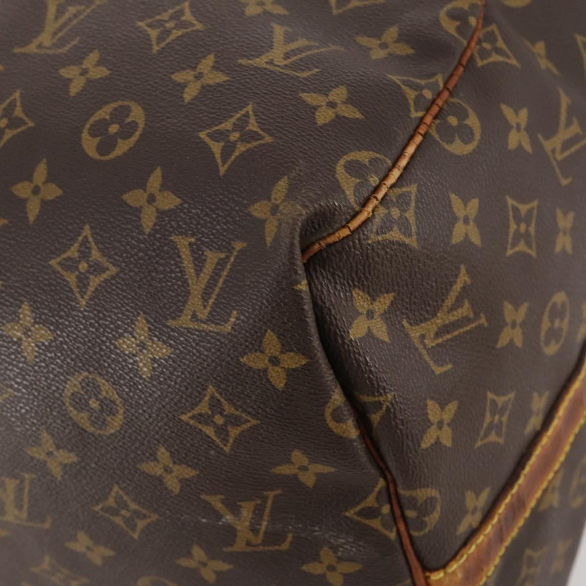 LOUIS VUITTON Monogram Keepall Bandouliere 55 Boston Bag M41414 LV Auth am11487