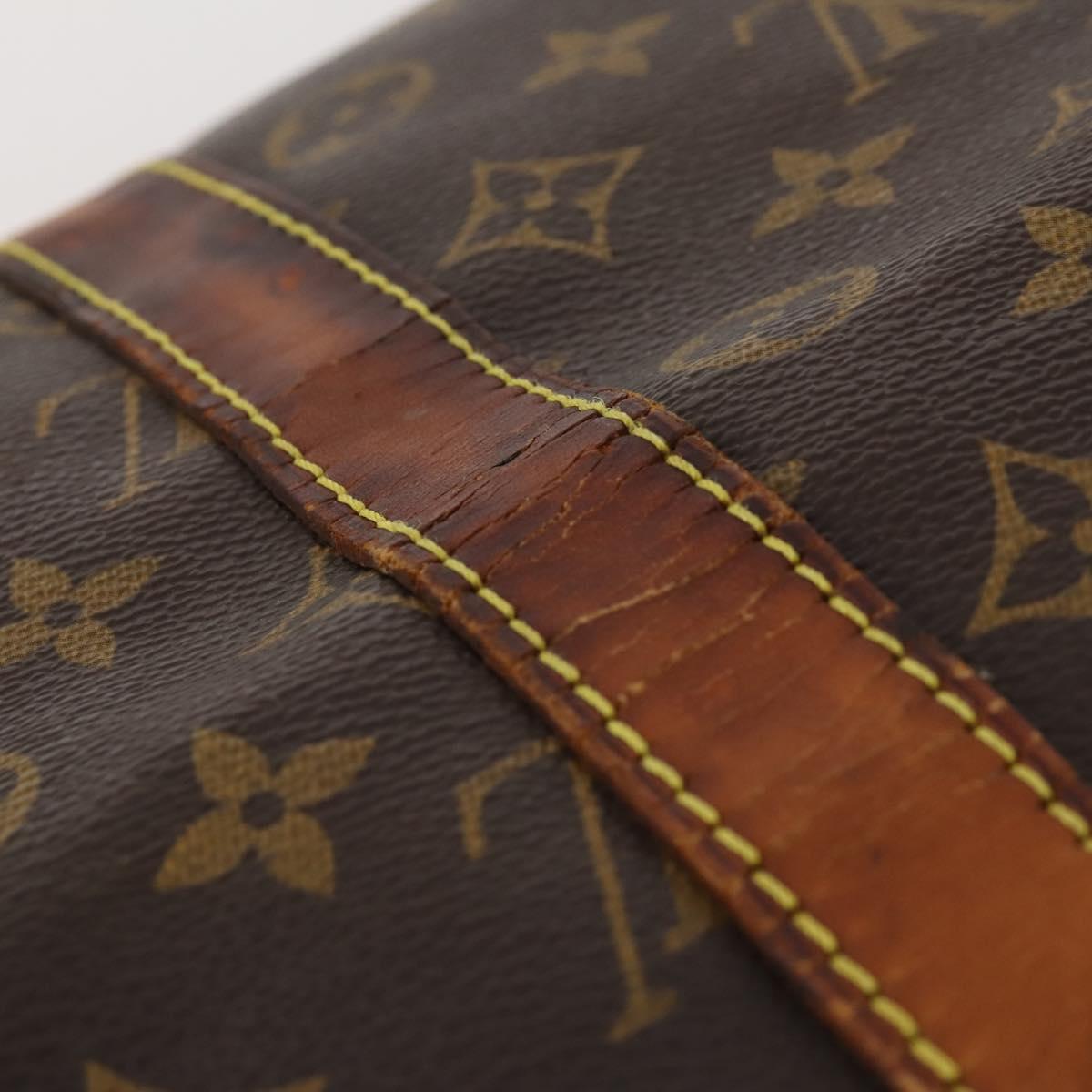LOUIS VUITTON Monogram Keepall Bandouliere 55 Boston Bag M41414 LV Auth am11487