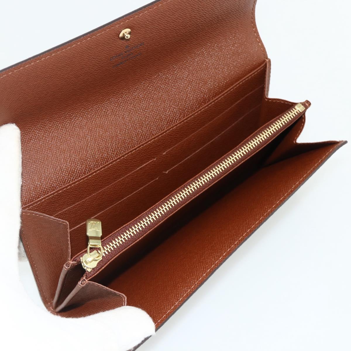 LOUIS VUITTON Monogram Pochette Porte Monnaie Credit Wallet M61725 Auth am11489V