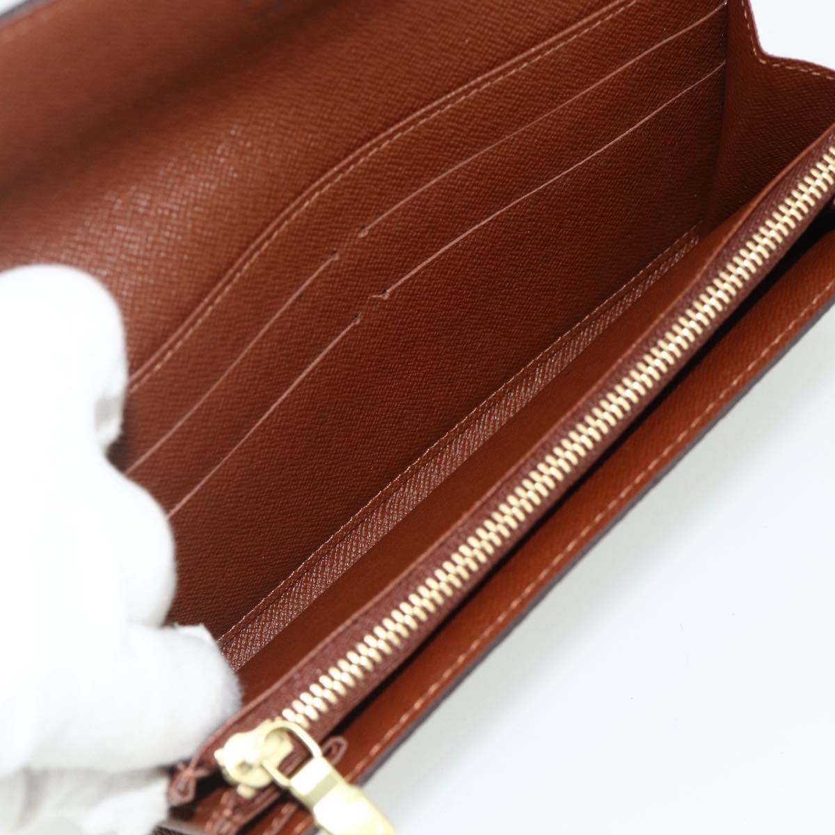 LOUIS VUITTON Monogram Pochette Porte Monnaie Credit Wallet M61725 Auth am11489V
