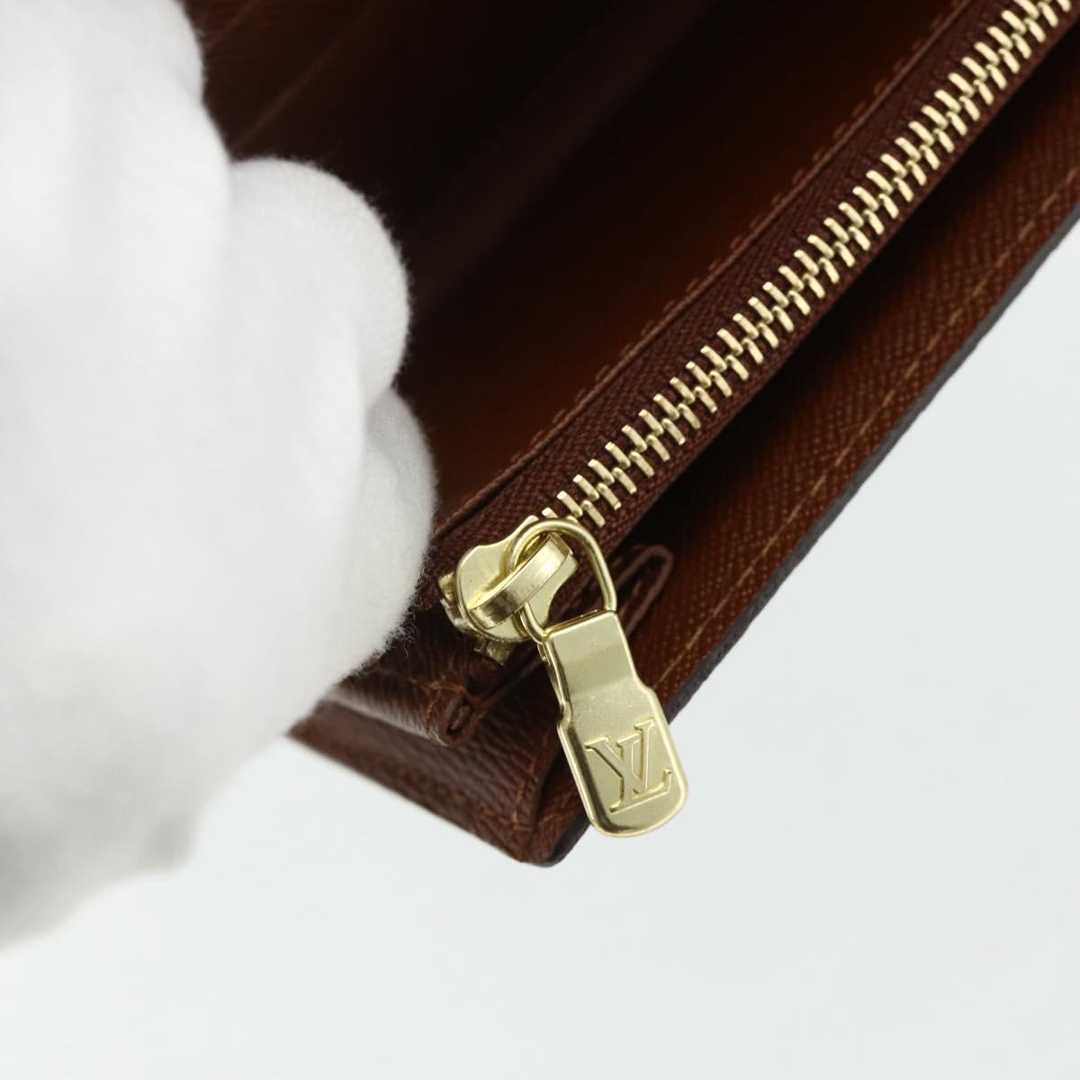 LOUIS VUITTON Monogram Pochette Porte Monnaie Credit Wallet M61725 Auth am11489V