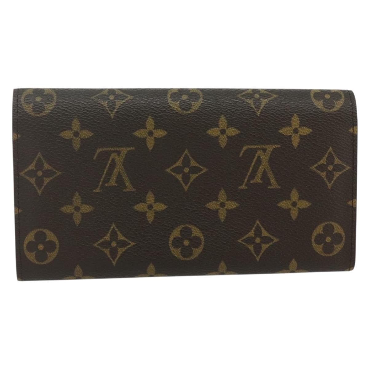 LOUIS VUITTON Monogram Pochette Porte Monnaie Credit Wallet M61725 Auth am11489V