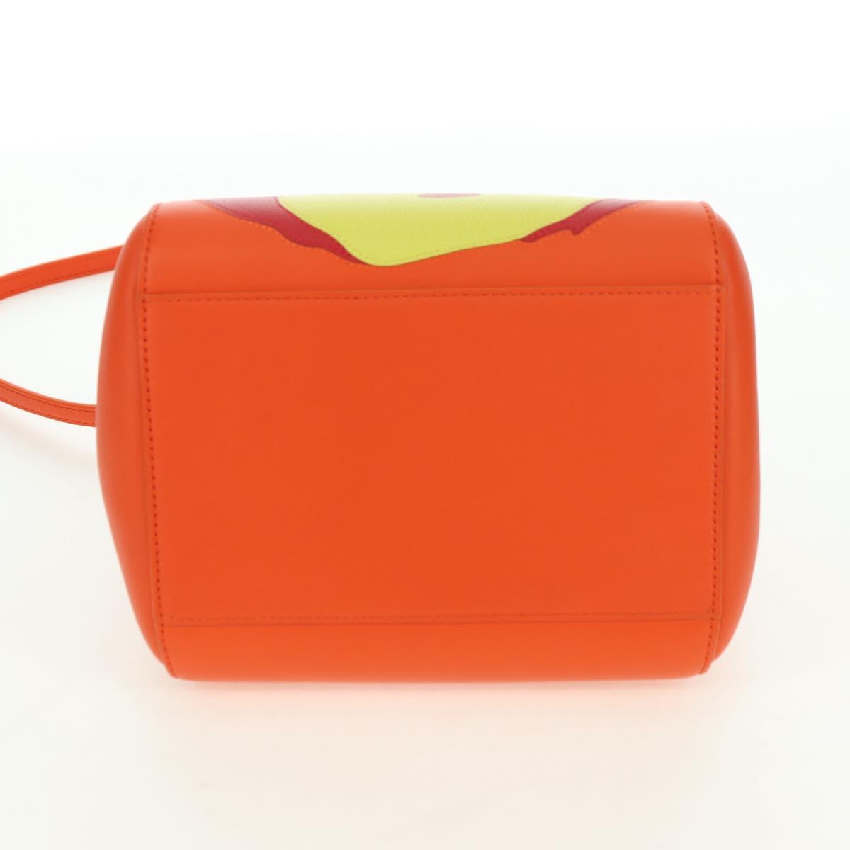 LOEWE × Studio Ghibli Calcifer Nugget Hammock Bag Leather Orange Auth am11499SM