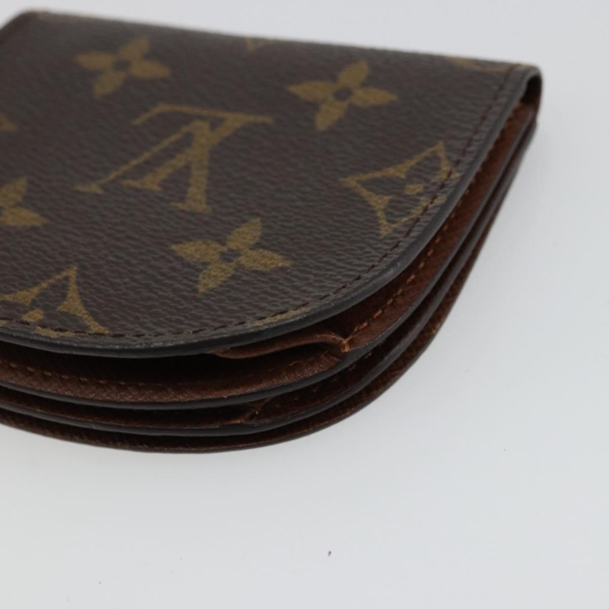LOUIS VUITTON Monogram Porte Monnaie Guze Coin Purse M61970 LV Auth am11506A