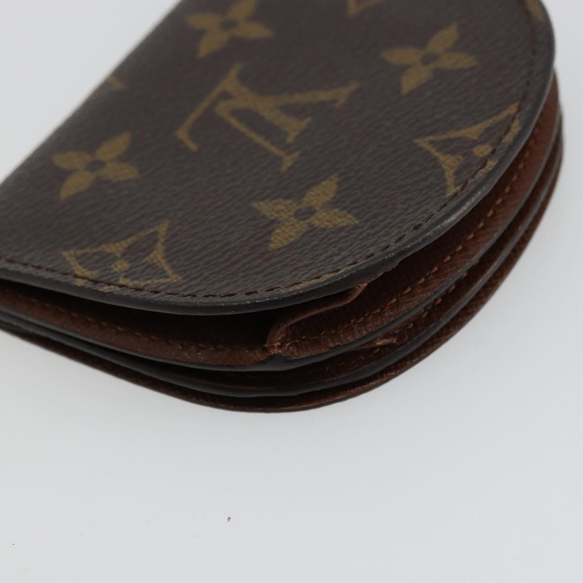 LOUIS VUITTON Monogram Porte Monnaie Guze Coin Purse M61970 LV Auth am11506A