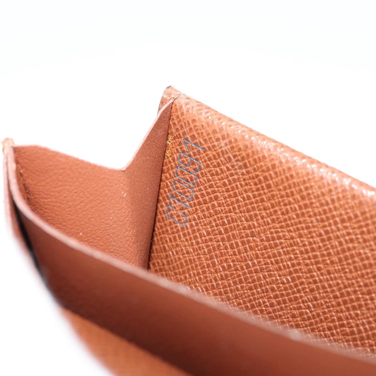 LOUIS VUITTON Monogram Porte Monnaie Guze Coin Purse M61970 LV Auth am11506A