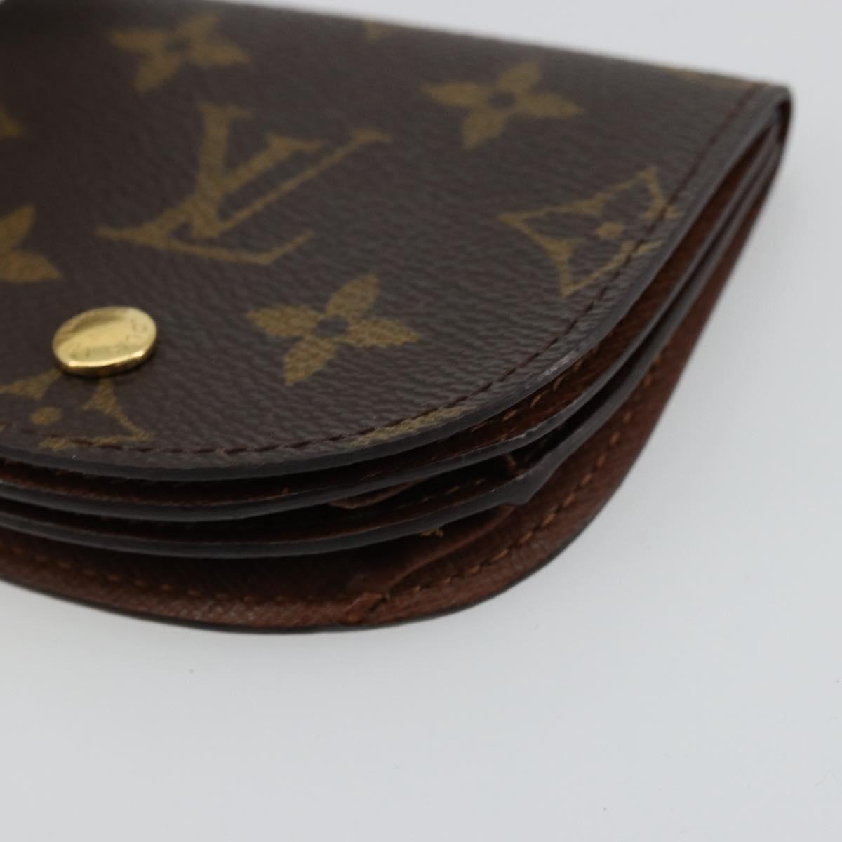 LOUIS VUITTON Monogram Porte Monnaie Guze Coin Purse M61970 LV Auth am11506A