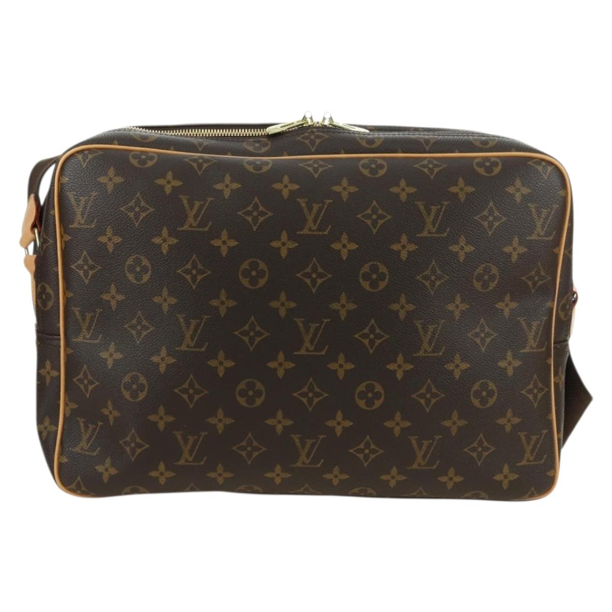 LOUIS VUITTON Monogram Reporter GM Shoulder Bag M45252 LV Auth am11518V